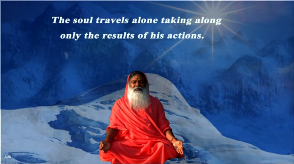 The soul travels alone (English) ~ July 23, 2013