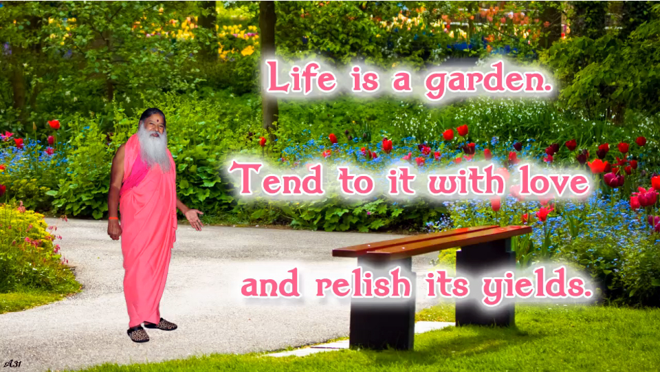 life is a garden